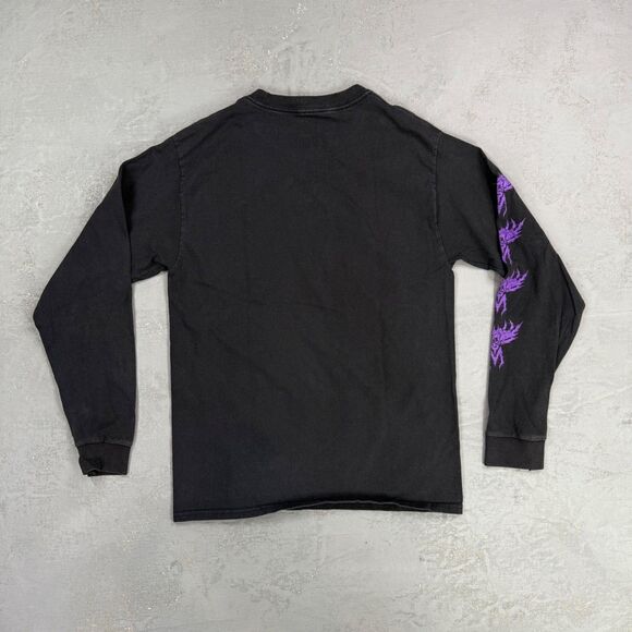 Crown Magnetar Detestable Imputiry Long Sleeve Cotton T-Shirt Men's Medium - Picture 4 of 4